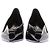 Prada Lackleder-Pumps mit floralem Applikation Schwarz - Ansicht 2