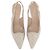 Louis Vuitton Slingbacks a tacco basso argentati e dorati Argento - vista 6