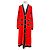 Chanel Langer roter Cashmere-Cardigan