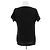 Hermès Camiseta negra estampada en seda Multicolor - vista 2