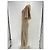 Vestido maxi de punto dorado con rayas Chanel - vista 4