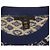 Louis Vuitton Marineblaue monogrammierte Robe - Ansicht 6