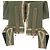 Louis Vuitton Khakihose mit goldenen Details - Ansicht 7