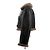 Prada Bomber Crop Jacke Schwarz Pelz - Ansicht 4