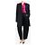 Saint Laurent Schwarzer oversized Wollblazer - Größe UK 12 - Ansicht 3