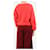 Ba&Sh Roter Alpaka-Mix Off-Shoulder-Pullover - Größe S - Ansicht 2