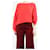 Ba&Sh Roter Alpaka-Mix Off-Shoulder-Pullover - Größe S - Ansicht 3