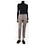 Dries Van Noten Pantalones de cuadros marrones - talla UK 18 Castaño - vista 2