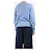 Autre Marque Blauer Wollpullover - Größe M  - Ansicht 2