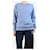Autre Marque Blauer Wollpullover - Größe M  - Ansicht 3
