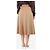 Max Mara Falda plisada de lana de camello beige - talla UK 12 - vista 3