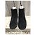 Stivaletti Dior Neri in Scamosciato e Pelle Glitter Nero - vista 3
