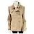 Beige Shearling Short Coat Bottega Veneta