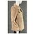 Beige Shearling Short Coat Bottega Veneta - view 3