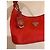 Prada Re-Edition 2000 Handtasche aus rotem Nylon - Ansicht 3
