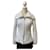 Prada weiße gesteppte Jacke