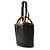 Borsa a secchiello convertibile in pelle di vitello nera Gucci Bamboo Diana piccola - vista 2