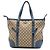 Borsa Tote convertibile Gucci in tela GG beige