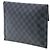 Pochette GM Alpha Damier Graphite Nero Louis Vuitton - vista 2