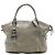 Borsa a mano in pelle marrone GG Charm di Gucci Cachi