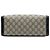 Gucci Braune Kleine GG Supreme Padlock Tote - Ansicht 3