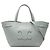Céline Borsa Tote Anais Triomphe in pelle di vitello grigio goffrato Celine Mini Marrone