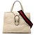 Bolsa Gucci Dionysus em couro acolchoado branco com web Cru
