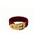 Bracciale in pelle vintage Gucci Rosso