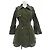 Abrigo Trench Moncler DURENNE Verde Caqui