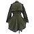 Abrigo Trench Moncler DURENNE Verde Caqui - vista 2