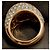 Chopard Halbbandring Happy Diamond Kollektion Golden - Ansicht 9