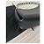 Borsa a spalla in pelle nera Alexander Wang con manico a catena con logo Nero - vista 5