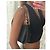 Borsa a spalla in pelle nera Alexander Wang con manico a catena con logo Nero - vista 9