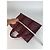 Vintage Hermès Tote Bag lila rot - Ansicht 11