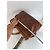 Vintage Courreges Leder Reisetasche Braun - Ansicht 11