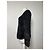 Dior Giacca con zip in pelliccia finta vintage nera M Nero - vista 2