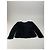 Dior Giacca con zip in pelliccia finta vintage nera M Nero - vista 8