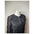 Dior Giacca con zip in pelliccia finta vintage nera M Nero - vista 9