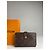 Vintage Louis Vuitton Leather Monogram Wallet Brown - view 7