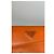 Saffiano Vintage Prada Triangle Leather Wallet Orange - view 4