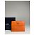 Saffiano Vintage Prada Triangle Leather Wallet Orange - view 6