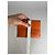 Saffiano Vintage Prada Triangle Leather Wallet Orange - view 8