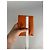 Saffiano Vintage Prada Triangle Leather Wallet Orange - view 9