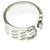 Cartier C2 Diamantring Silber - Ansicht 9
