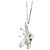Collana di Diamante Farfalla Gucci Argento - vista 3