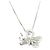 Collana di Diamante Farfalla Gucci Argento - vista 5