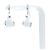 Tiffany & Co Orecchini a goccia in cristallo Tiffany Argento
