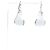 Tiffany & Co Orecchini a goccia in cristallo Tiffany Argento - vista 2