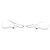 Tiffany & Co Orecchini a goccia in cristallo Tiffany Argento - vista 3