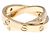 Cartier Be Love Diamantring Silber Golden - Ansicht 2